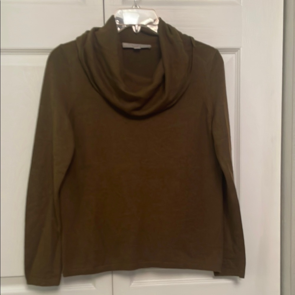 LOFT Cowl-neck Pullover Sweater Top Medium